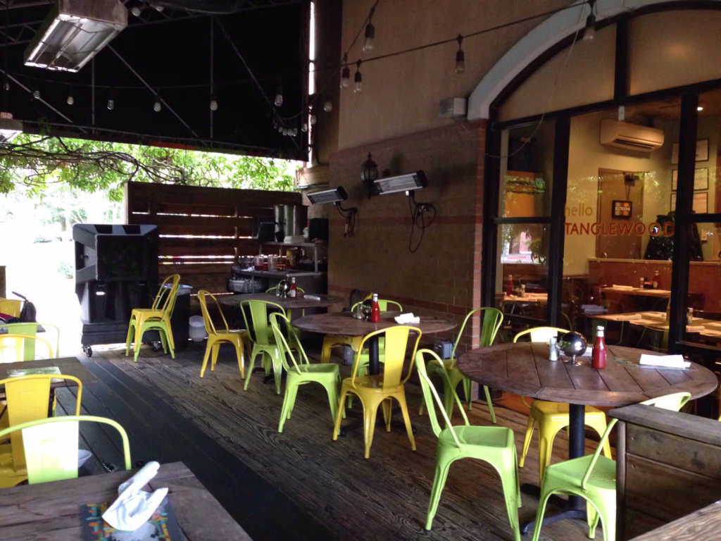Barnaby's cafe interior
